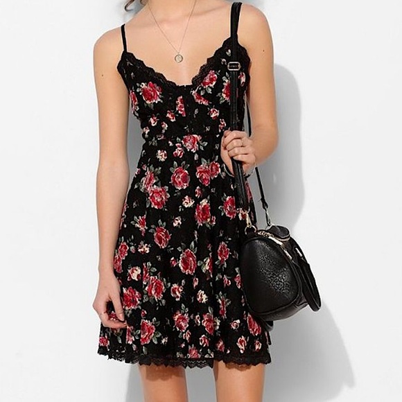 Urban Outfitters Dresses & Skirts - Betsey Johnson x UO Courtney floral slip dress